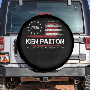 Ken Paxton for Texas Senate Spare Tire Cover US Senator Campaign Vintage American Flag