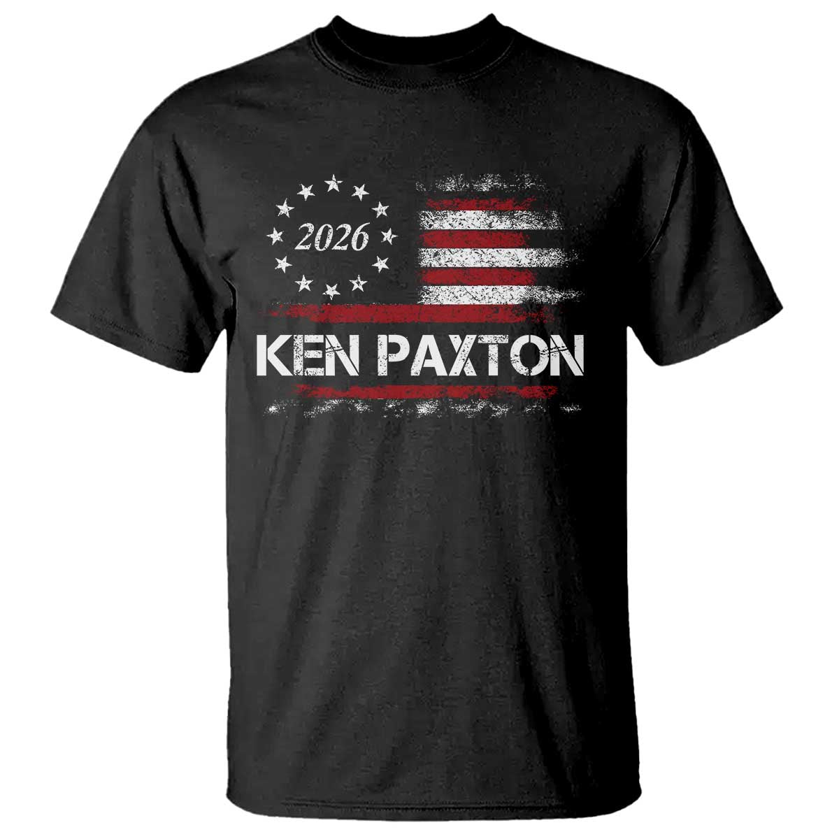 Ken Paxton for Texas Senate T Shirt US Senator Campaign Vintage American Flag TS11 Black Print Your Wear