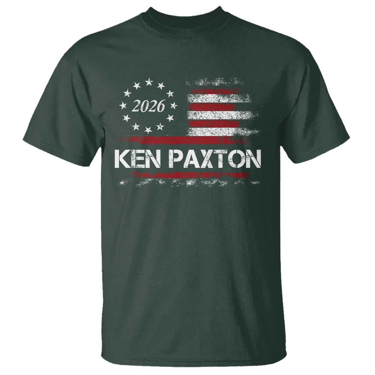 Ken Paxton for Texas Senate T Shirt US Senator Campaign Vintage American Flag