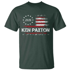 Ken Paxton for Texas Senate T Shirt US Senator Campaign Vintage American Flag