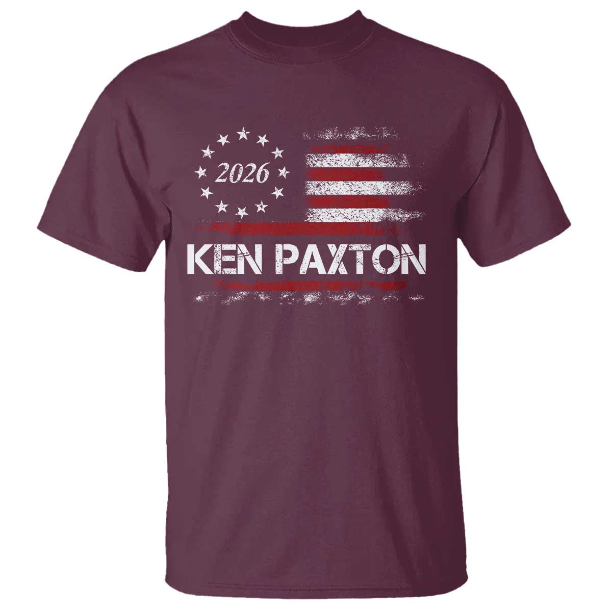 Ken Paxton for Texas Senate T Shirt US Senator Campaign Vintage American Flag