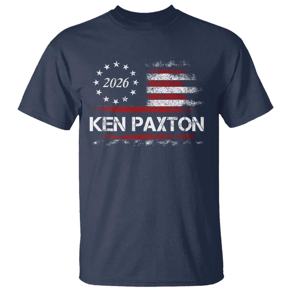 Ken Paxton for Texas Senate T Shirt US Senator Campaign Vintage American Flag