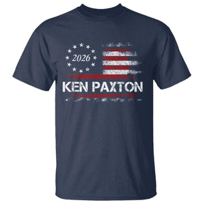 Ken Paxton for Texas Senate T Shirt US Senator Campaign Vintage American Flag