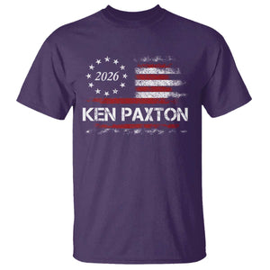Ken Paxton for Texas Senate T Shirt US Senator Campaign Vintage American Flag