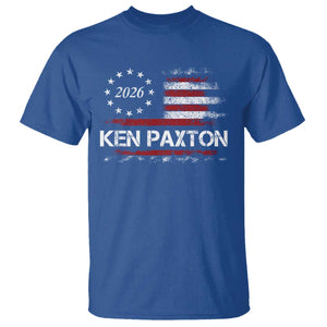 Ken Paxton for Texas Senate T Shirt US Senator Campaign Vintage American Flag