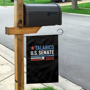 James Talarico US Senate 2026 Garden Flag Texas Senate Race Stars and Stripes