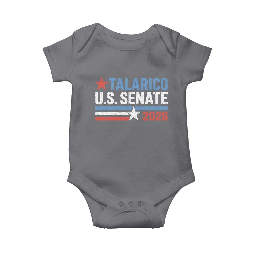 James Talarico US Senate 2026 Baby Onesie Texas Senate Race Stars and Stripes