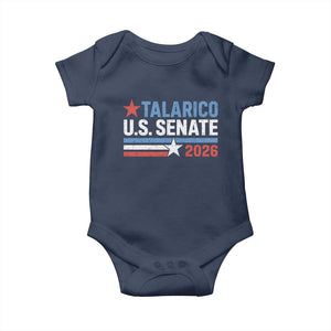 James Talarico US Senate 2026 Baby Onesie Texas Senate Race Stars and Stripes