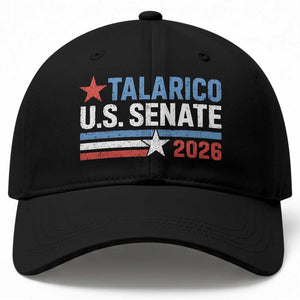 James Talarico US Senate 2026 Baseball Cap Texas Senate Race Stars and Stripes