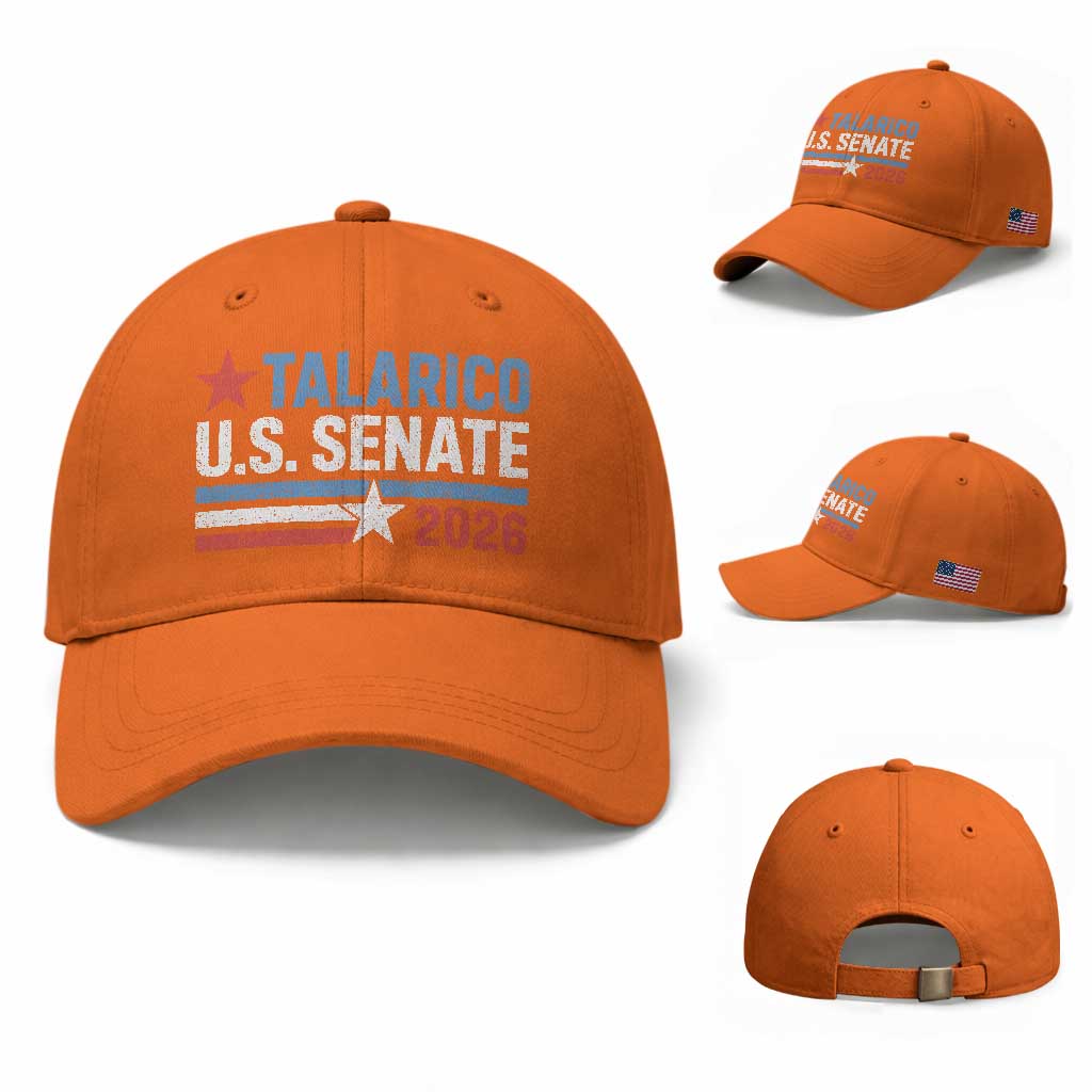 James Talarico US Senate 2026 Baseball Cap Texas Senate Race Stars and Stripes