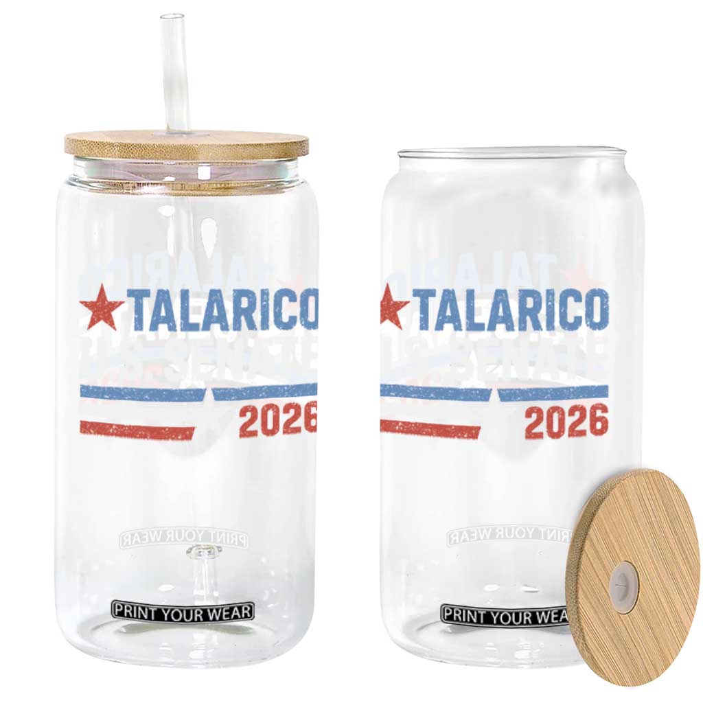 James Talarico US Senate 2026 Glass Can Texas Senate Race Stars and Stripes