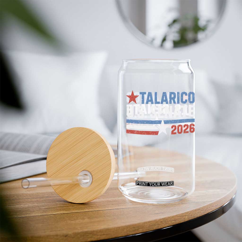 James Talarico US Senate 2026 Glass Can Texas Senate Race Stars and Stripes