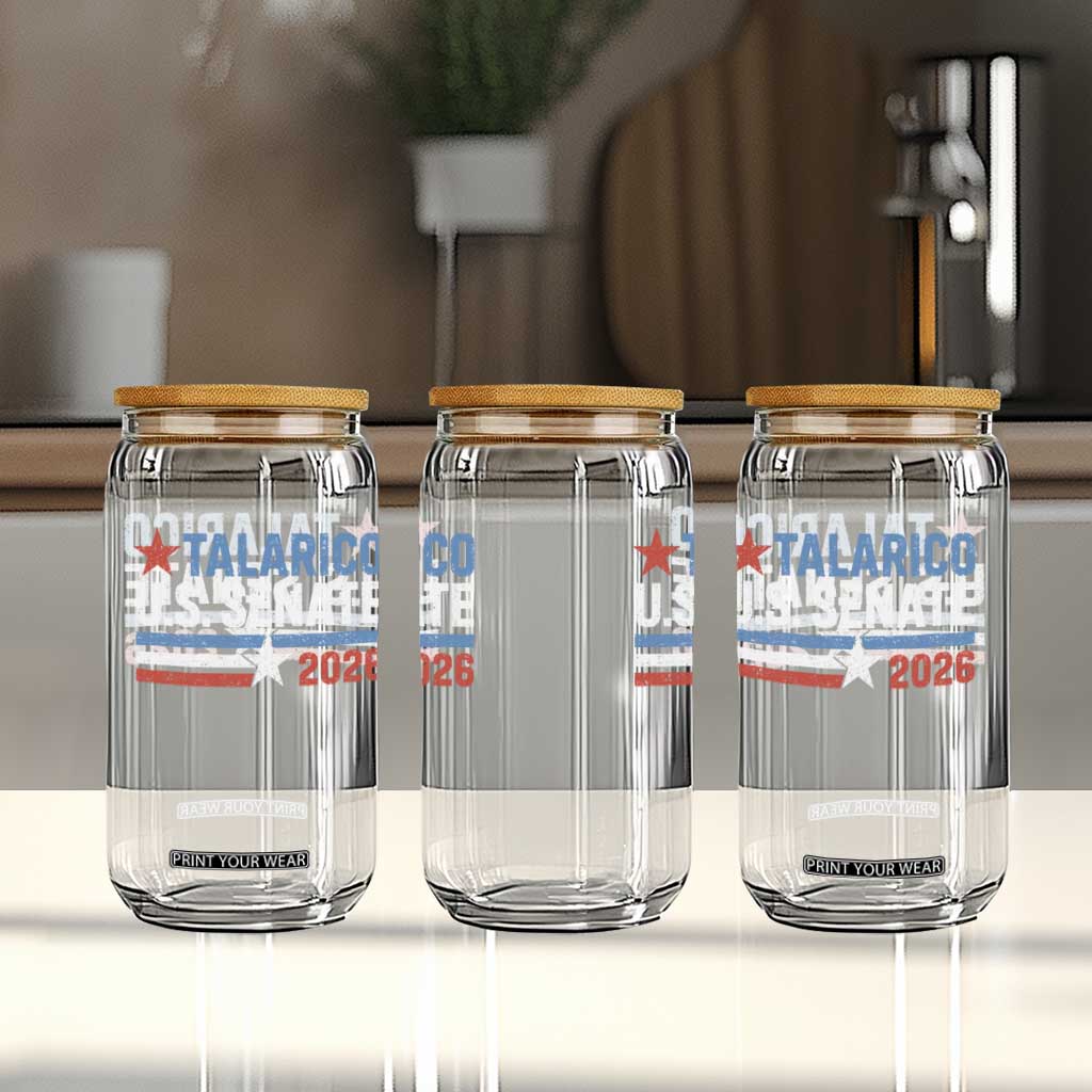 James Talarico US Senate 2026 Glass Can Texas Senate Race Stars and Stripes