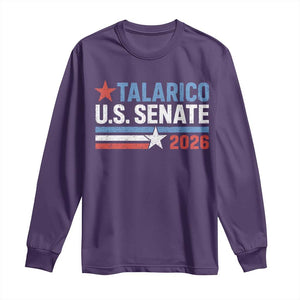 James Talarico US Senate 2026 Long Sleeve Shirt Texas Senate Race Stars and Stripes