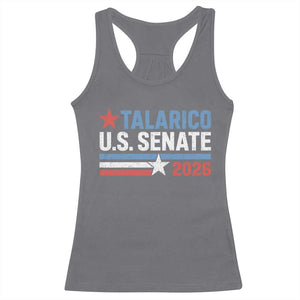 James Talarico US Senate 2026 Racerback Tank Top Texas Senate Race Stars and Stripes