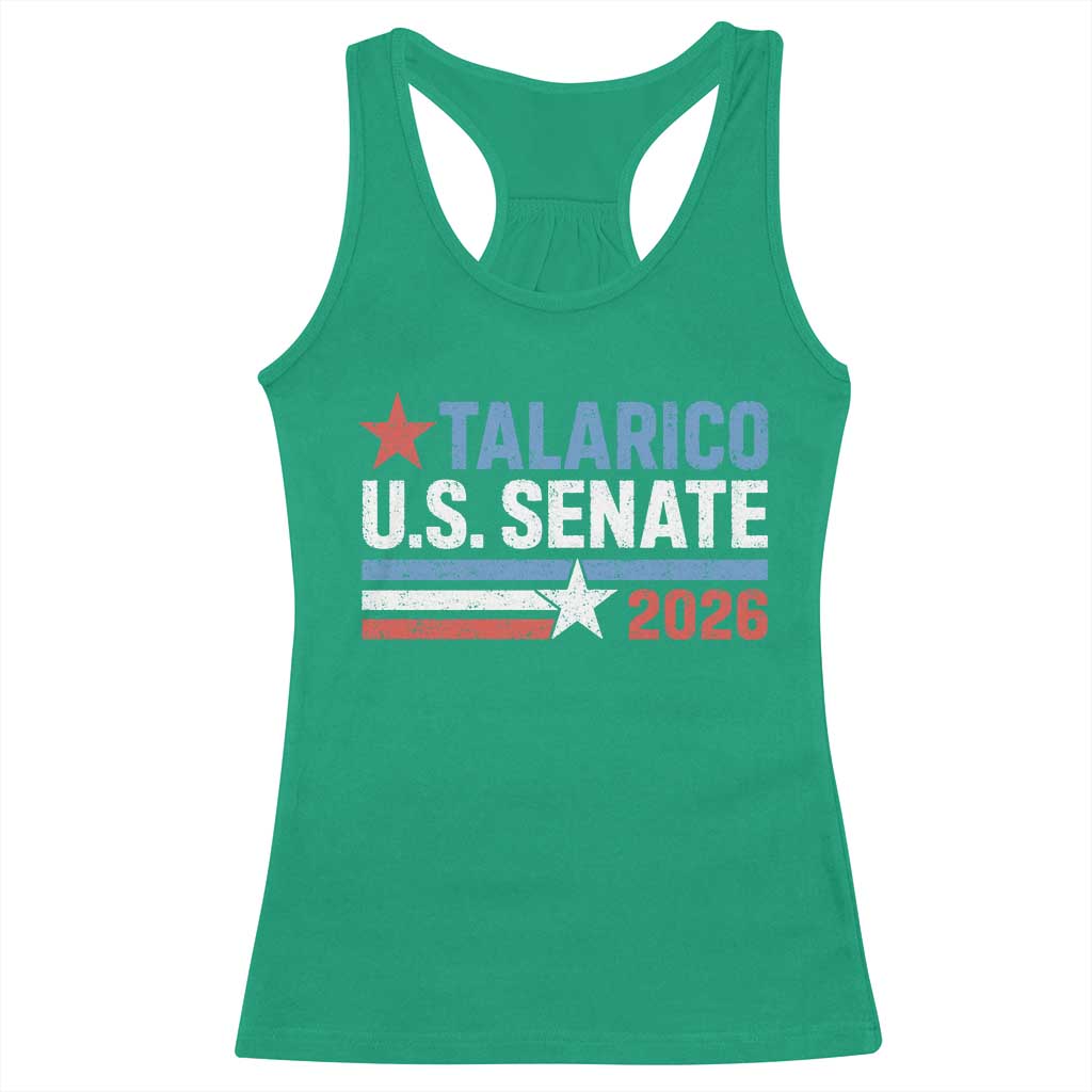 James Talarico US Senate 2026 Racerback Tank Top Texas Senate Race Stars and Stripes