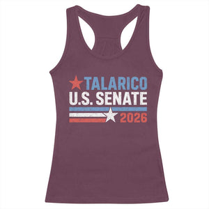 James Talarico US Senate 2026 Racerback Tank Top Texas Senate Race Stars and Stripes