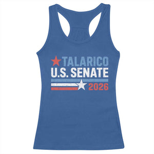 James Talarico US Senate 2026 Racerback Tank Top Texas Senate Race Stars and Stripes