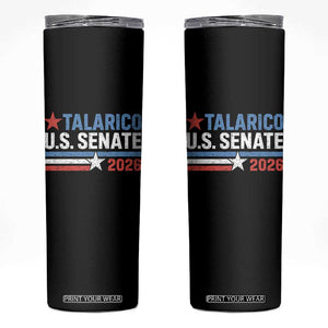 James Talarico US Senate 2026 Skinny Tumbler Texas Senate Race Stars and Stripes