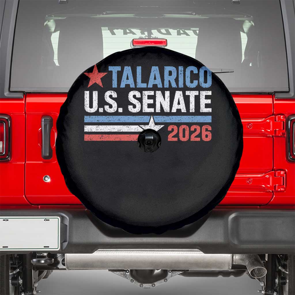 James Talarico US Senate 2026 Spare Tire Cover Texas Senate Race Stars and Stripes