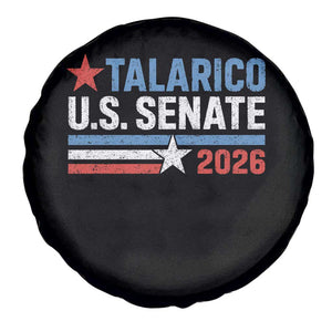 James Talarico US Senate 2026 Spare Tire Cover Texas Senate Race Stars and Stripes