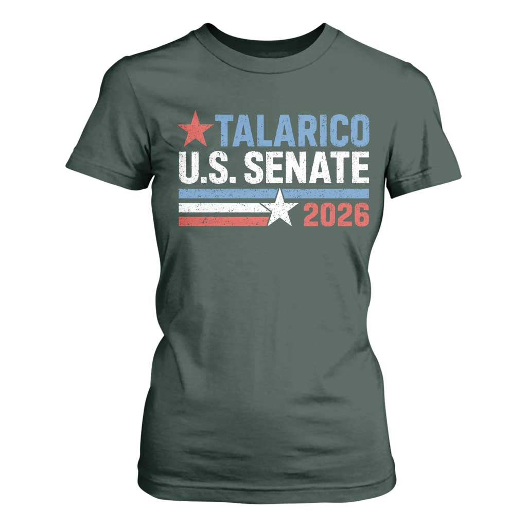 James Talarico US Senate 2026 T Shirt For Women Texas Senate Race Stars and Stripes