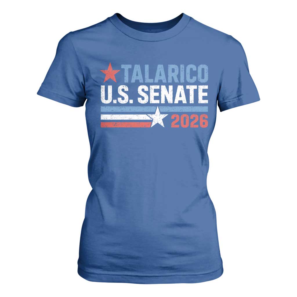 James Talarico US Senate 2026 T Shirt For Women Texas Senate Race Stars and Stripes