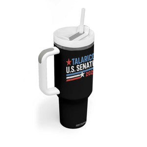 James Talarico US Senate 2026 Tumbler With Handle Texas Senate Race Stars and Stripes