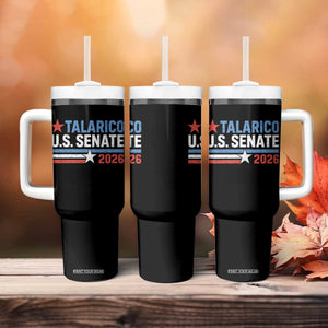 James Talarico US Senate 2026 Tumbler With Handle Texas Senate Race Stars and Stripes
