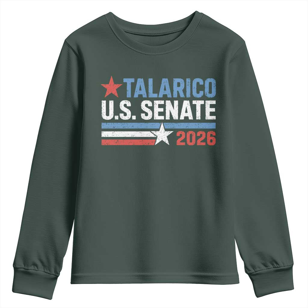 James Talarico US Senate 2026 Youth Sweatshirt Texas Senate Race Stars and Stripes