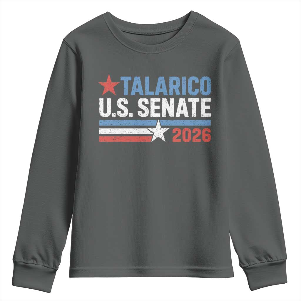 James Talarico US Senate 2026 Youth Sweatshirt Texas Senate Race Stars and Stripes