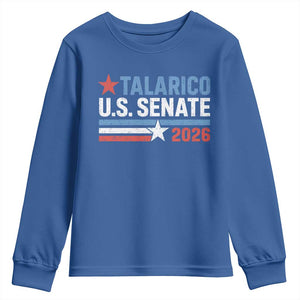 James Talarico US Senate 2026 Youth Sweatshirt Texas Senate Race Stars and Stripes