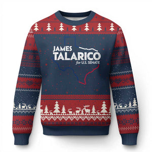 James Talarico for US Senate Ugly Christmas Sweater Texas Senate Race 2026