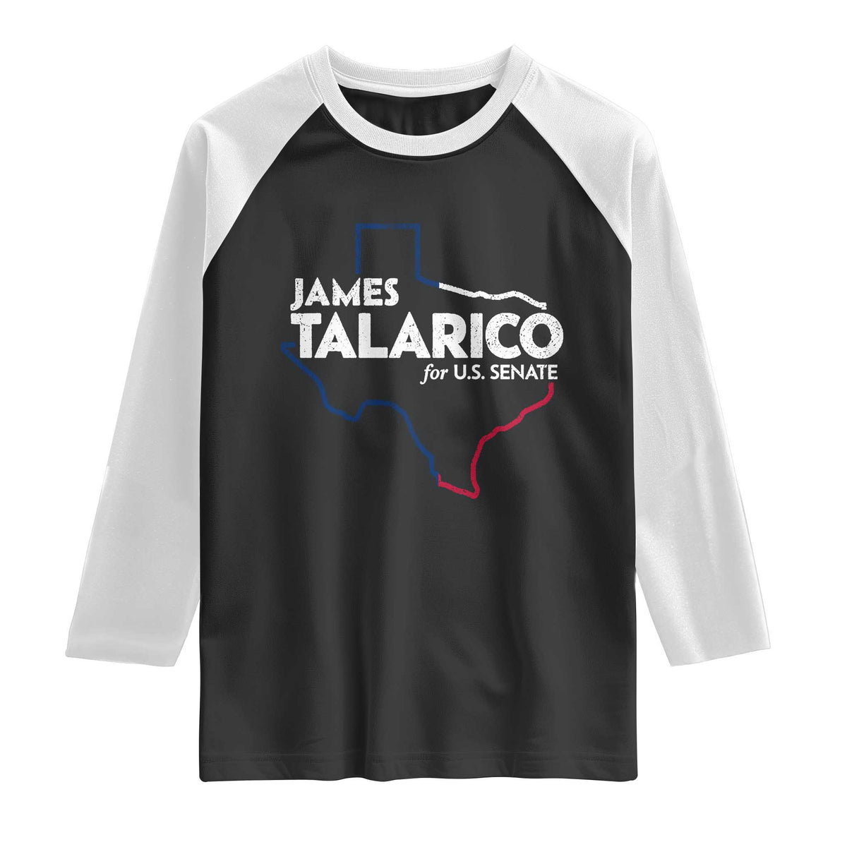 James Talarico for US Senate Raglan Shirt Texas Senate Race 2026