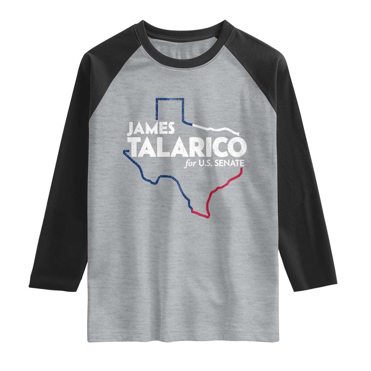 James Talarico for US Senate Raglan Shirt Texas Senate Race 2026