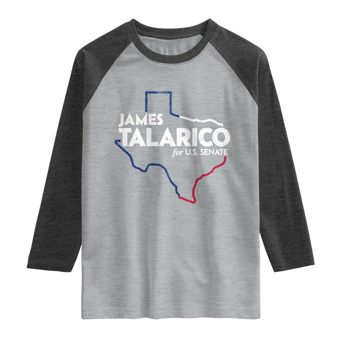James Talarico for US Senate Raglan Shirt Texas Senate Race 2026