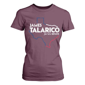 James Talarico for US Senate T Shirt For Women Texas Senate Race 2026