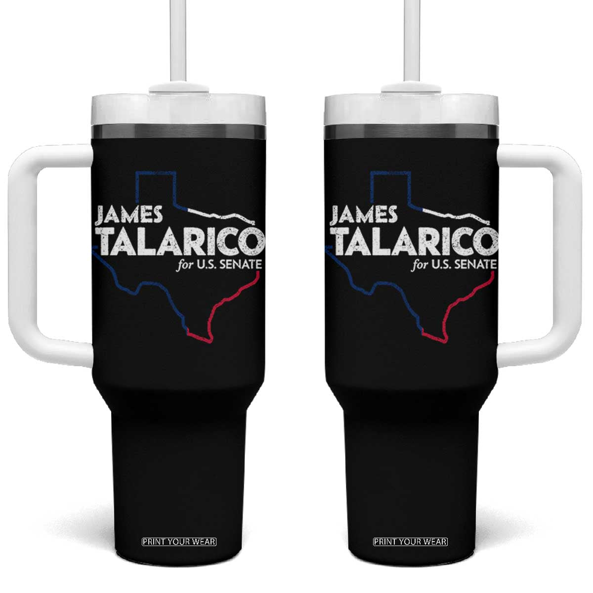 James Talarico for US Senate Tumbler With Handle Texas Senate Race 2026