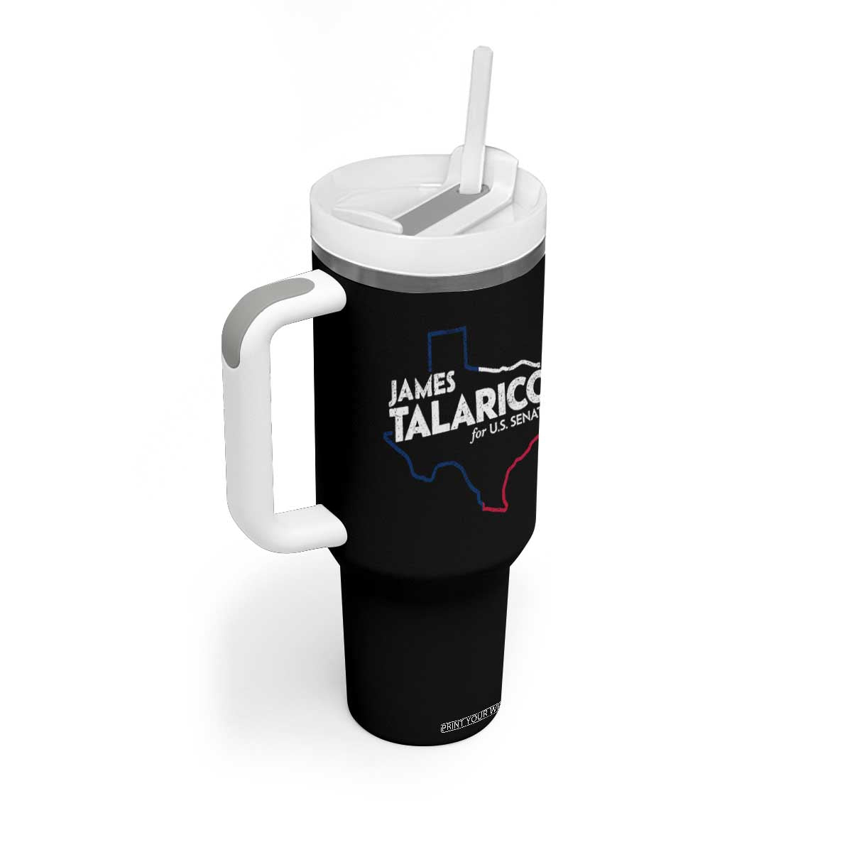 James Talarico for US Senate Tumbler With Handle Texas Senate Race 2026