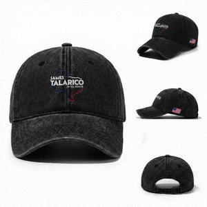 James Talarico for US Senate Washed Cotton Baseball Cap Texas Senate Race 2026