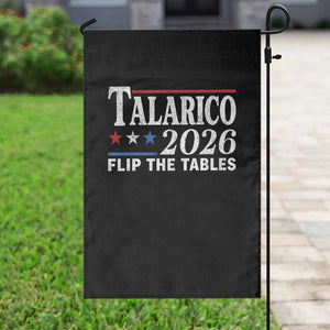 James Talarico 2026 Flip The Tables Garden Flag Texas Senate