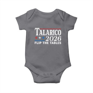 James Talarico 2026 Flip The Tables Baby Onesie Texas Senate