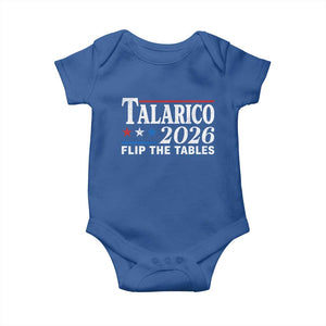 James Talarico 2026 Flip The Tables Baby Onesie Texas Senate