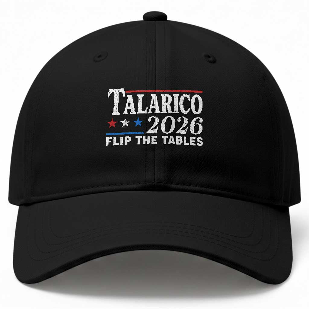 James Talarico 2026 Flip The Tables Baseball Cap Texas Senate