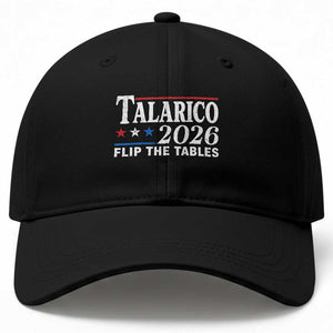 James Talarico 2026 Flip The Tables Baseball Cap Texas Senate