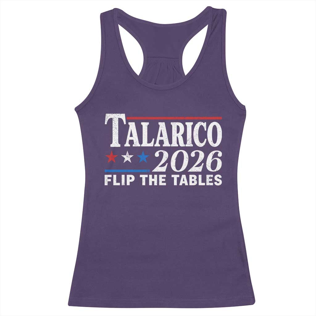 James Talarico 2026 Flip The Tables Racerback Tank Top Texas Senate