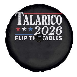 James Talarico 2026 Flip The Tables Spare Tire Cover Texas Senate