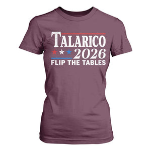 James Talarico 2026 Flip The Tables T Shirt For Women Texas Senate