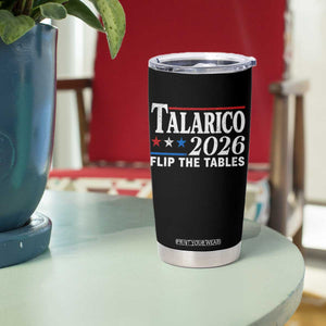 James Talarico 2026 Flip The Tables Tumbler Cup Texas Senate