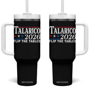 James Talarico 2026 Flip The Tables Tumbler With Handle Texas Senate